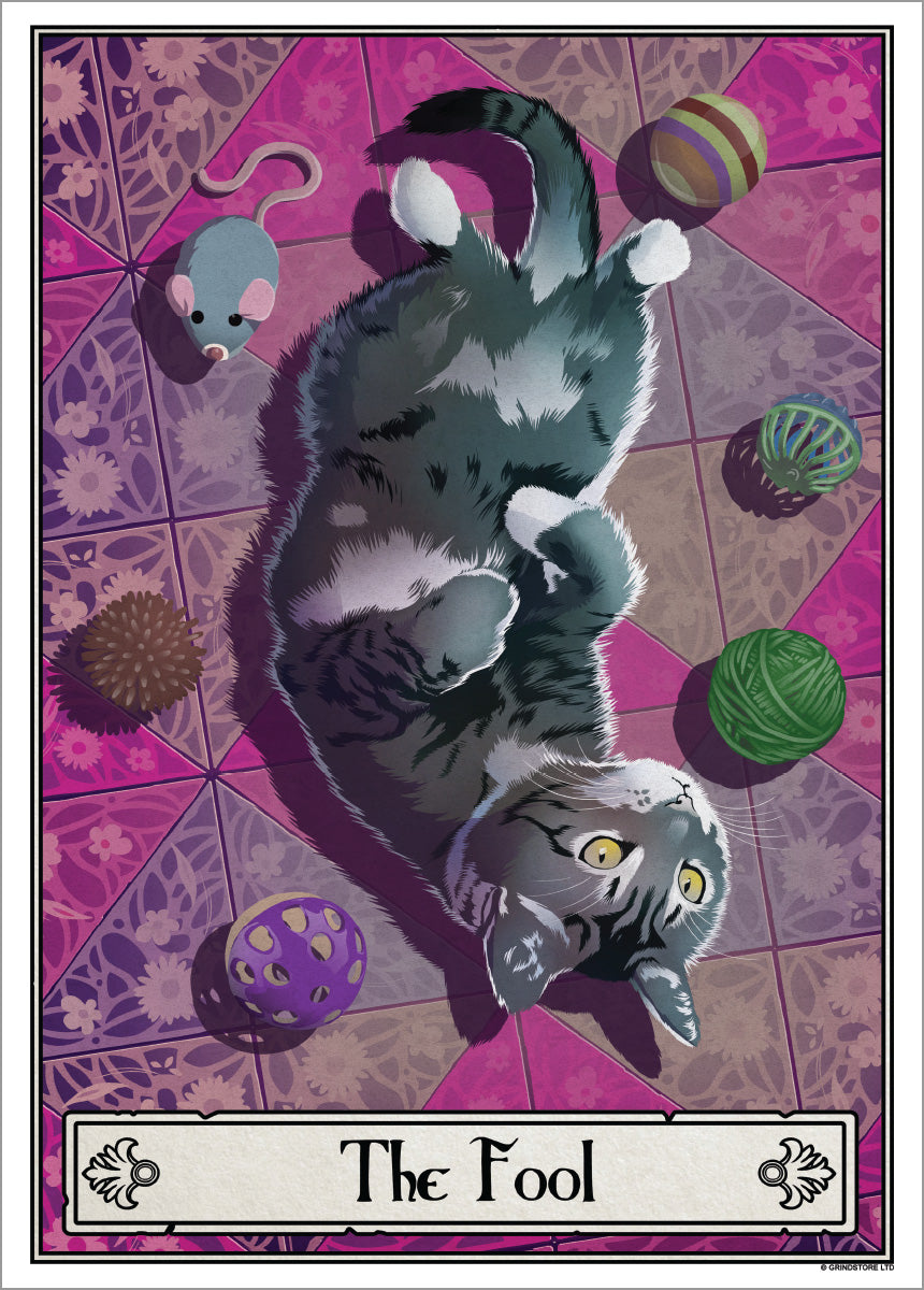 Deadly Tarot Felis - The Fool Mini Poster