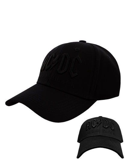 AC/DC Back In Black Baseball Cap