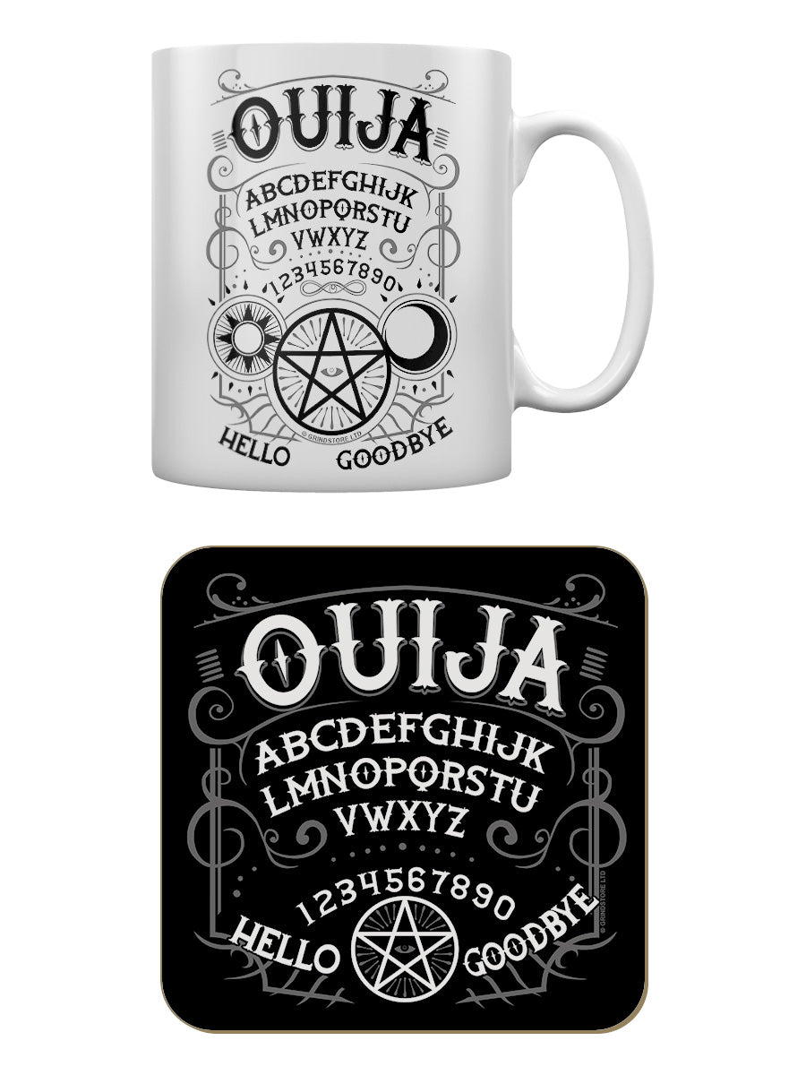 Ouija Spirit Board Mug & Coaster Set