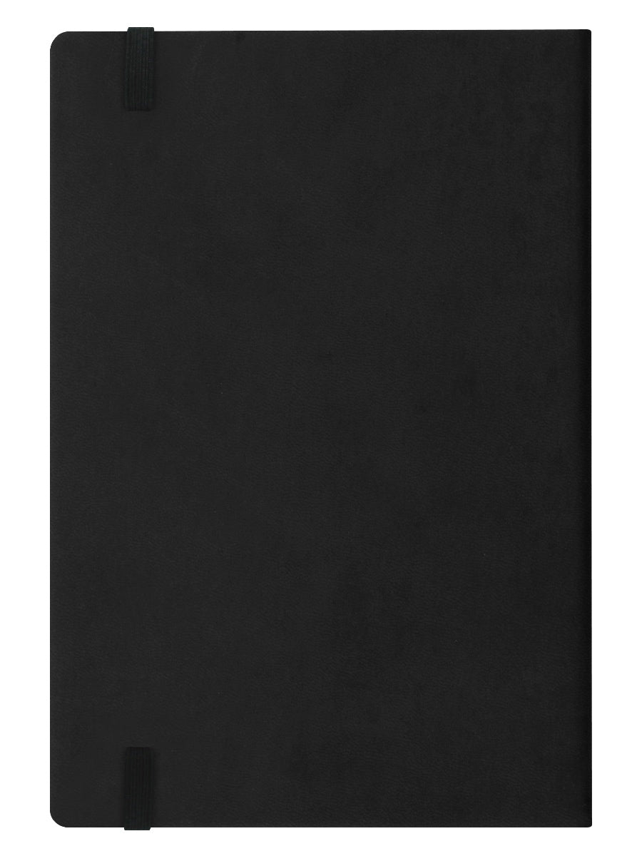 Dancing Skeleton Black A5 Hard Cover Notebook