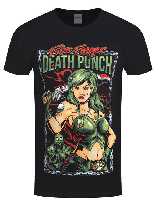 Five Finger Death Punch Assassin Men's Black T-Shirt