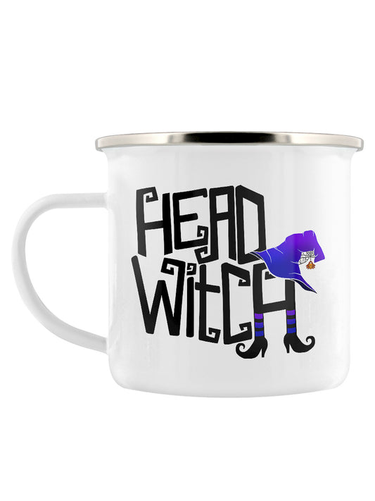 Head Witch Enamel Mug