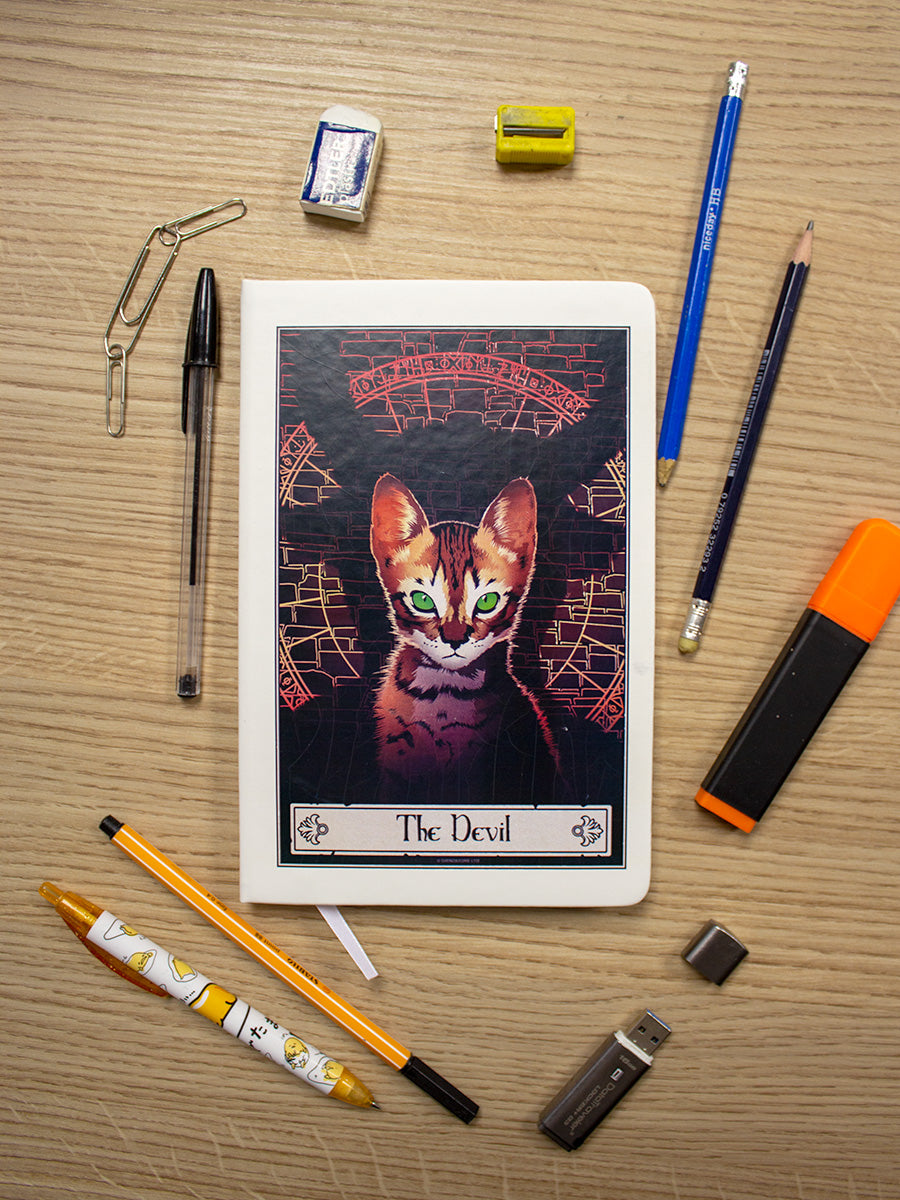 Deadly Tarot Felis - The Devil Cream A5 Hard Cover Notebook