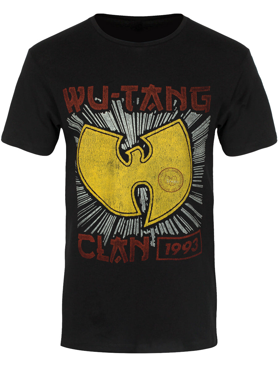 Wu-Tang Clan Tour 93 Men's Black T-Shirt