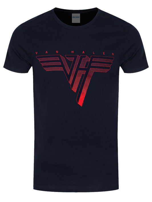 Van Halen Classic Logo Men's Navy T-Shirt