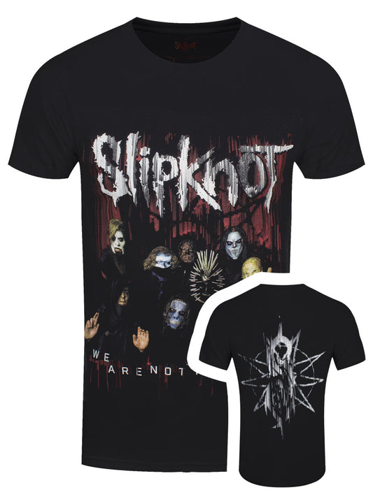 Slipknot We Are Not Your Kind Group Photo Men's Black T-Shirt