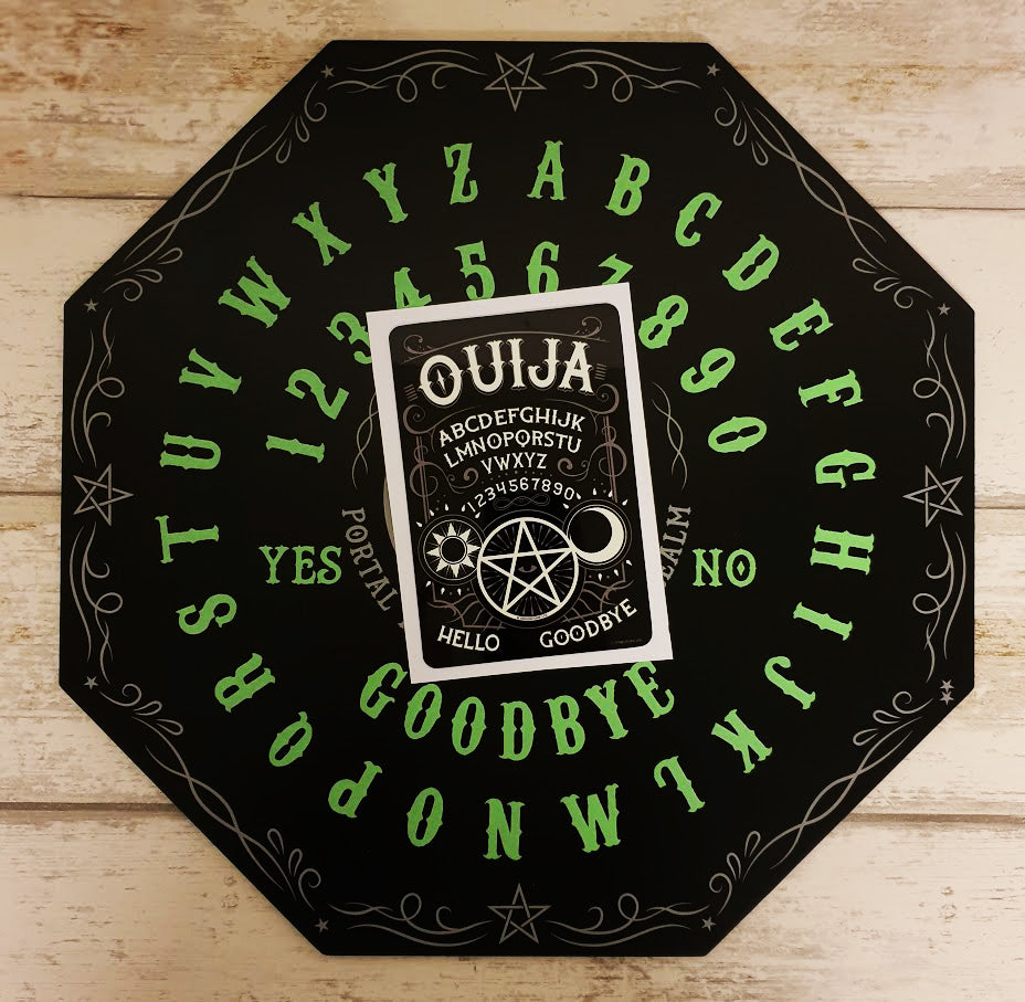 Ouija Greet Tin Card