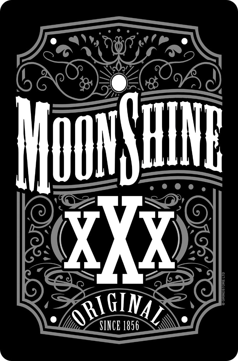 Moonshine Greet Tin Card