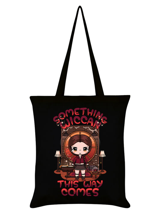 Mio Moon Something Wiccan This Way Comes Black Tote Bag