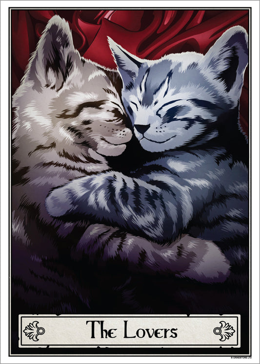 Deadly Tarot Felis - The Lovers Mini Poster