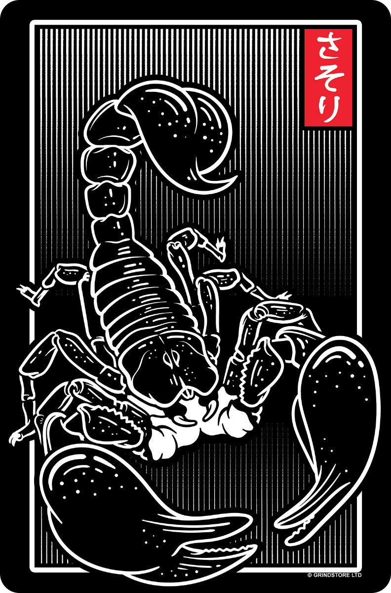 Unorthodox Collective Oriental Scorpion Greet Tin Card