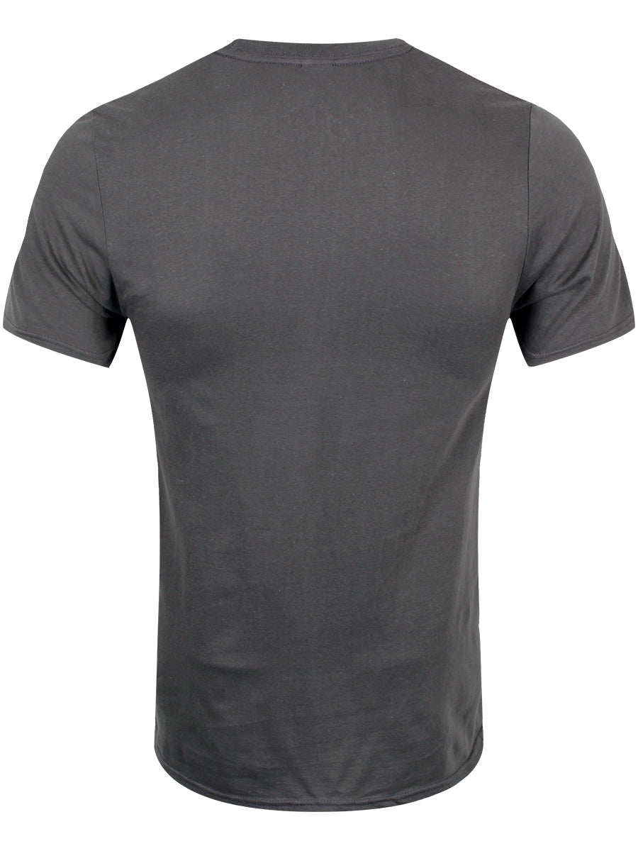 Fender Tripple Guitar Men's Charcoal Grey T-Shirt