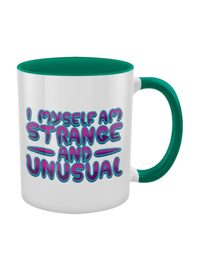 Mio Moon I Myself Am Strange & Unusual Green Inner 2-Tone Mug