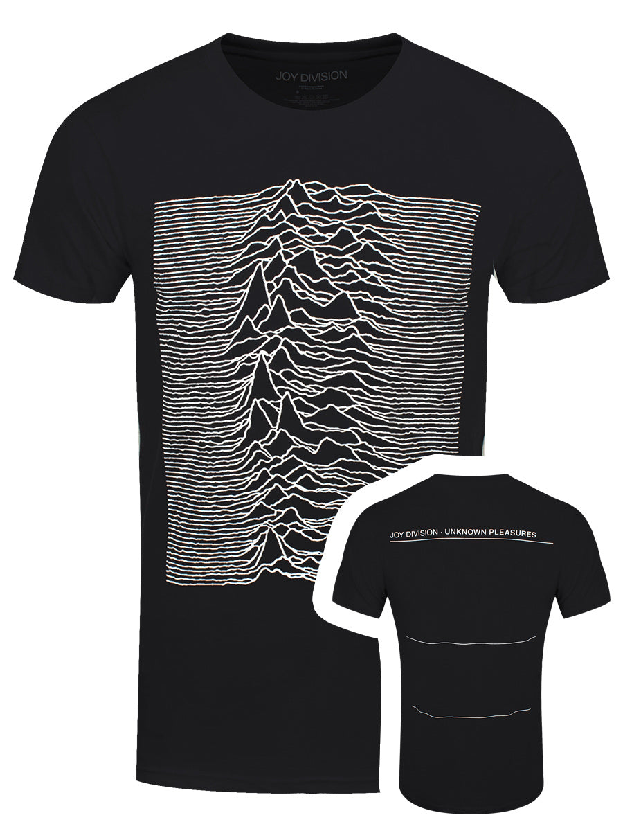 Joy Division Unknown Pleasures Men's Black T-Shirt