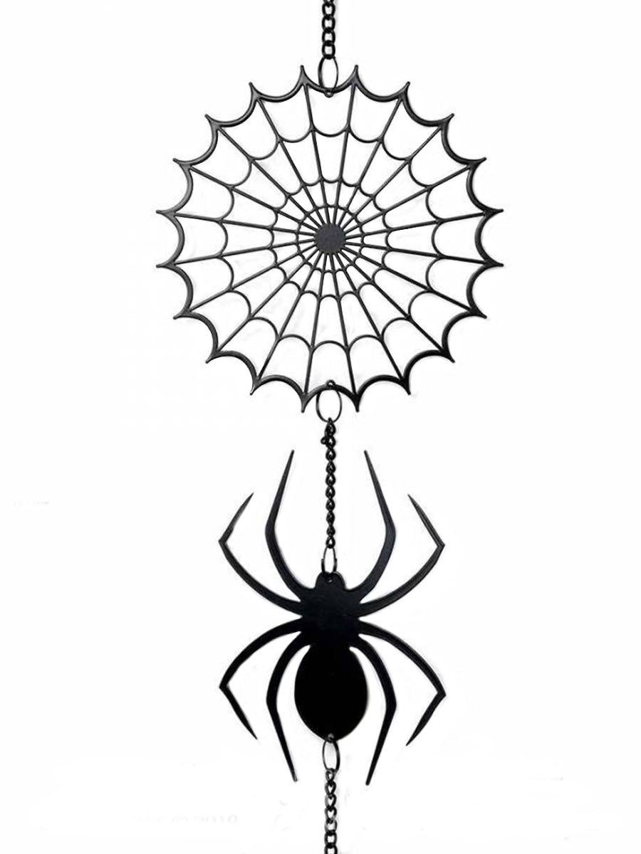 Alchemy Spider & Web Hanging Decoration
