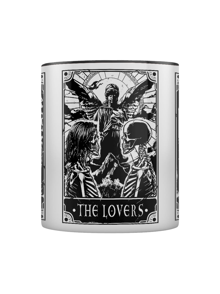 Deadly Tarot - The Devil, The Lovers & Death Black Inner 2-Tone Mug