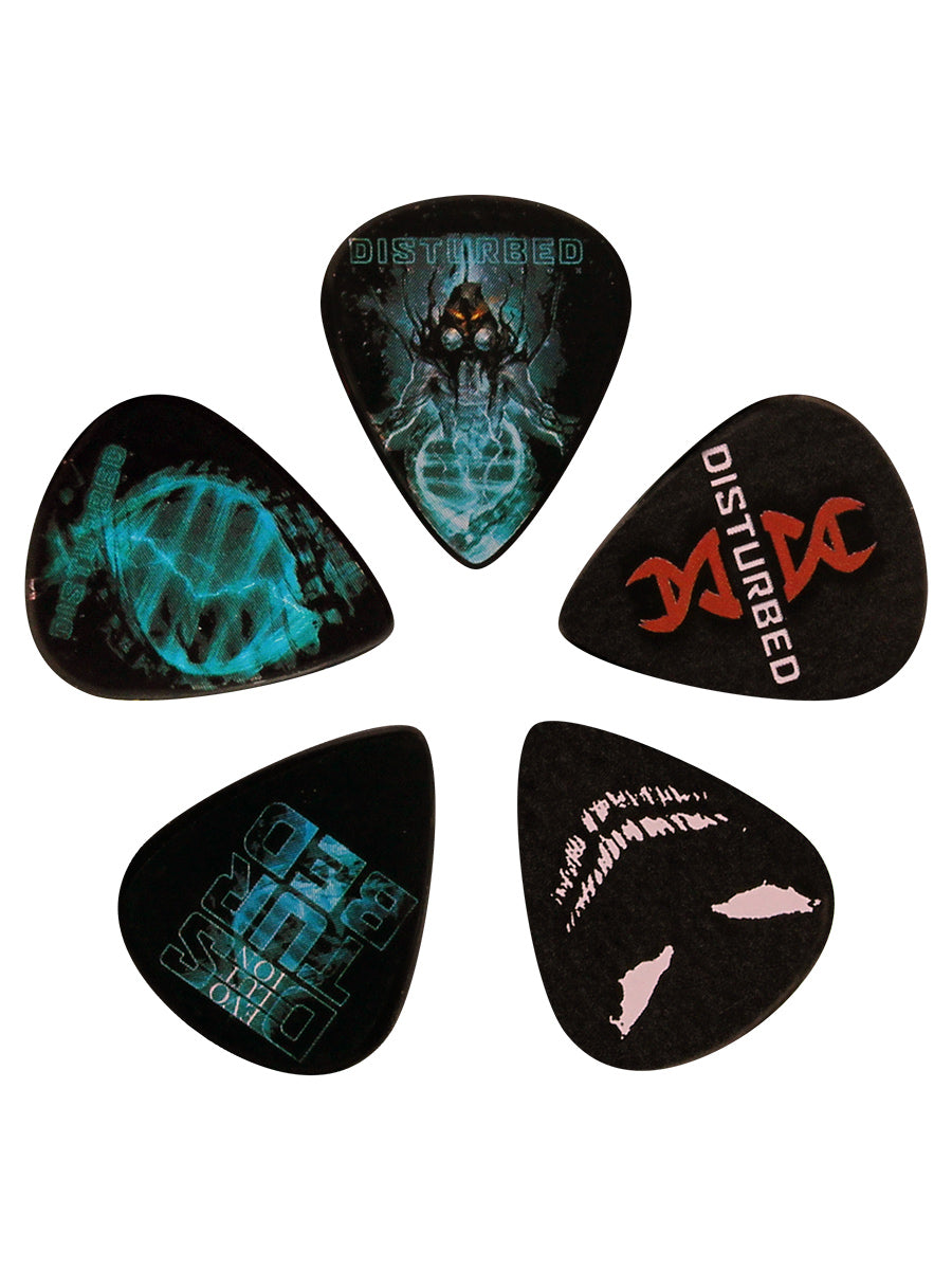 Disturbed Evolution Plectrums 5 Pack