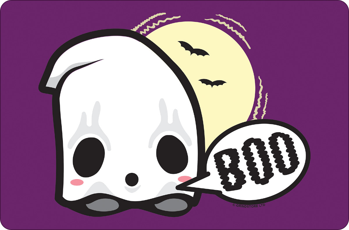 Baby Ghost Halloween Greet Tin Card
