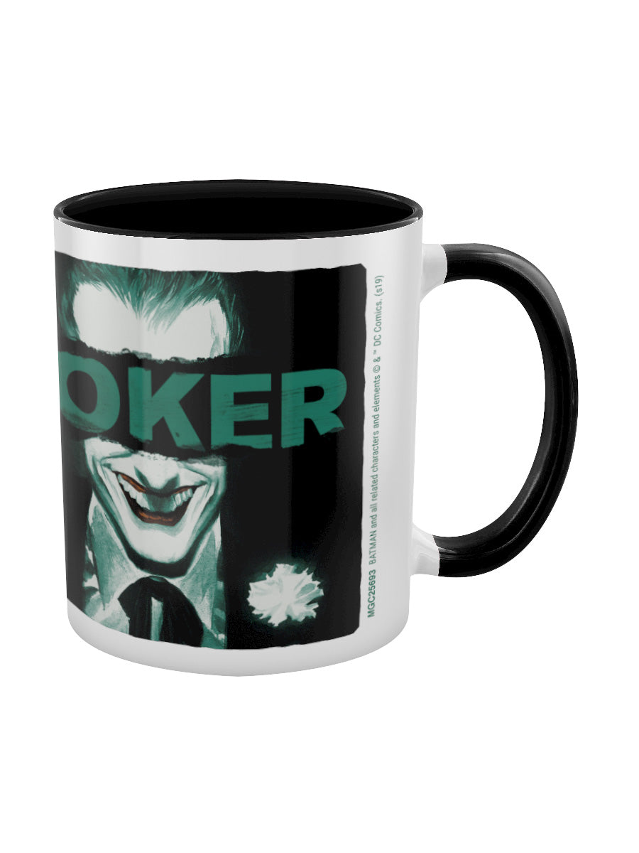The Joker (Put on a Happy Face) Black Coloured Inner Mug