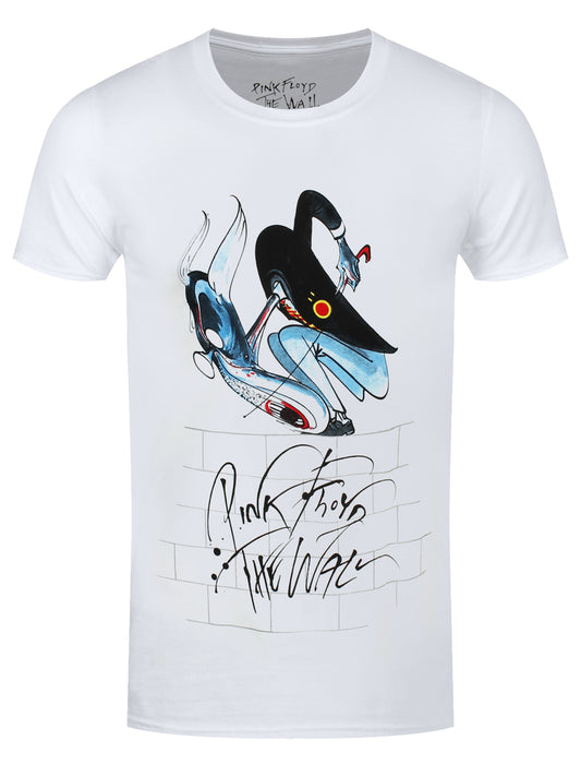 Pink Floyd The Wall Teacher Men's White T-Shirt