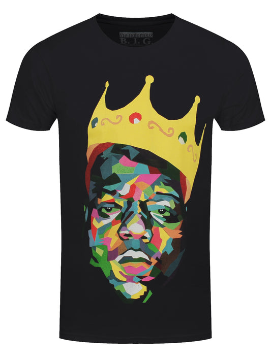 Biggie Crown Men's Black T-Shirt