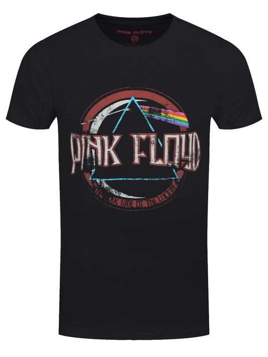 Pink Floyd Dark Side Of The Moon Vintage Men's Black T-Shirt