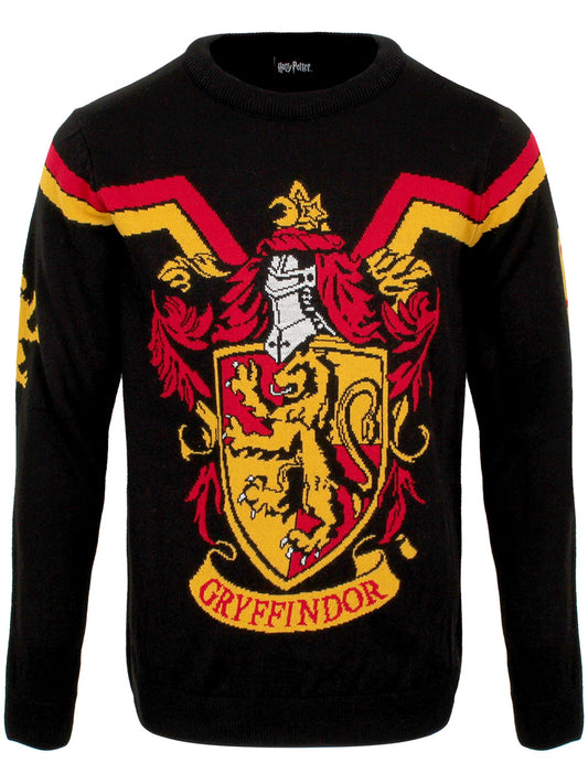 Harry Potter Gryffindor Crest Men's Knitted Jumper
