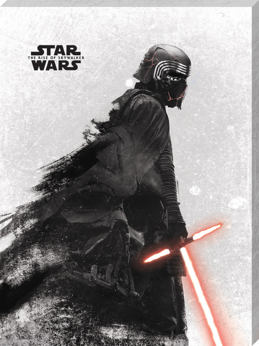 Star Wars: The Rise Of Skywalker Kylo Ren And Vader Canvas Print
