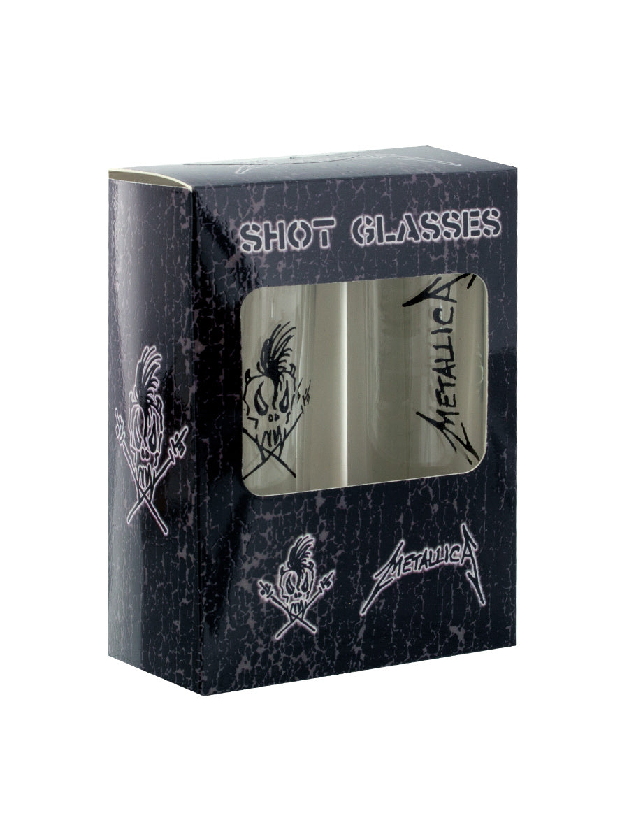 Metallica Scary Guy Shot Glass Set
