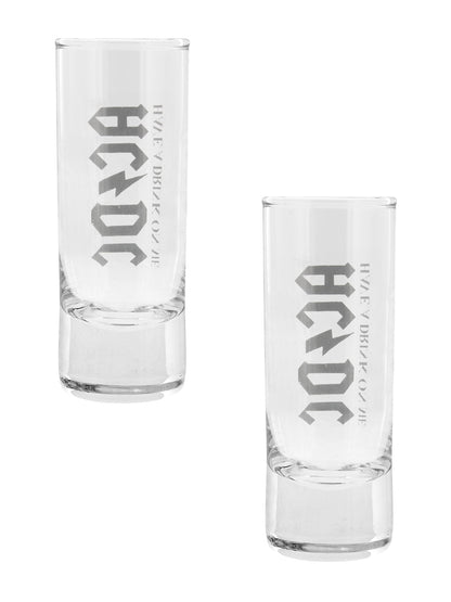 AC/DC Have A Drink On Me Shot Glass Set