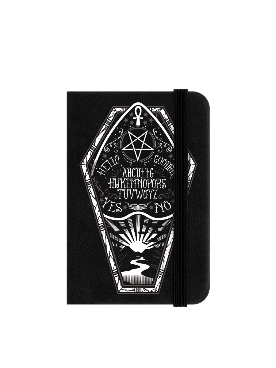 Ouija Coffin Mini Black Notebook