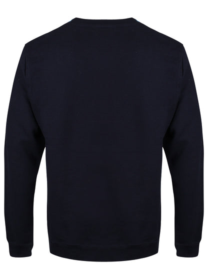 All I Want For Christmas Is EU Men's Navy Blue Christmas Jumper