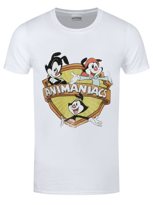 Animaniacs Vintage Group Men's White T-Shirt