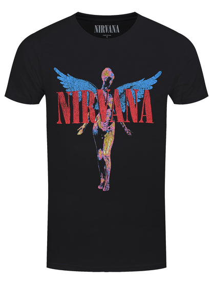 Nirvana Angelic Men's Black T-Shirt