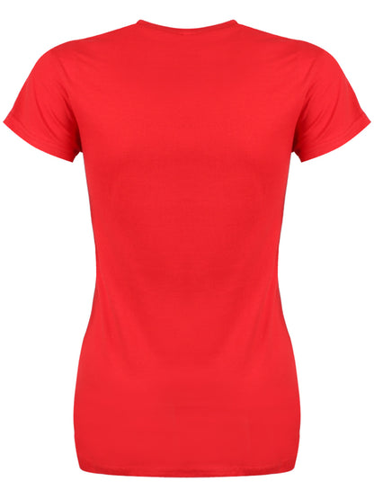 V. I. Pets David Meowie Ladies Red T-Shirt
