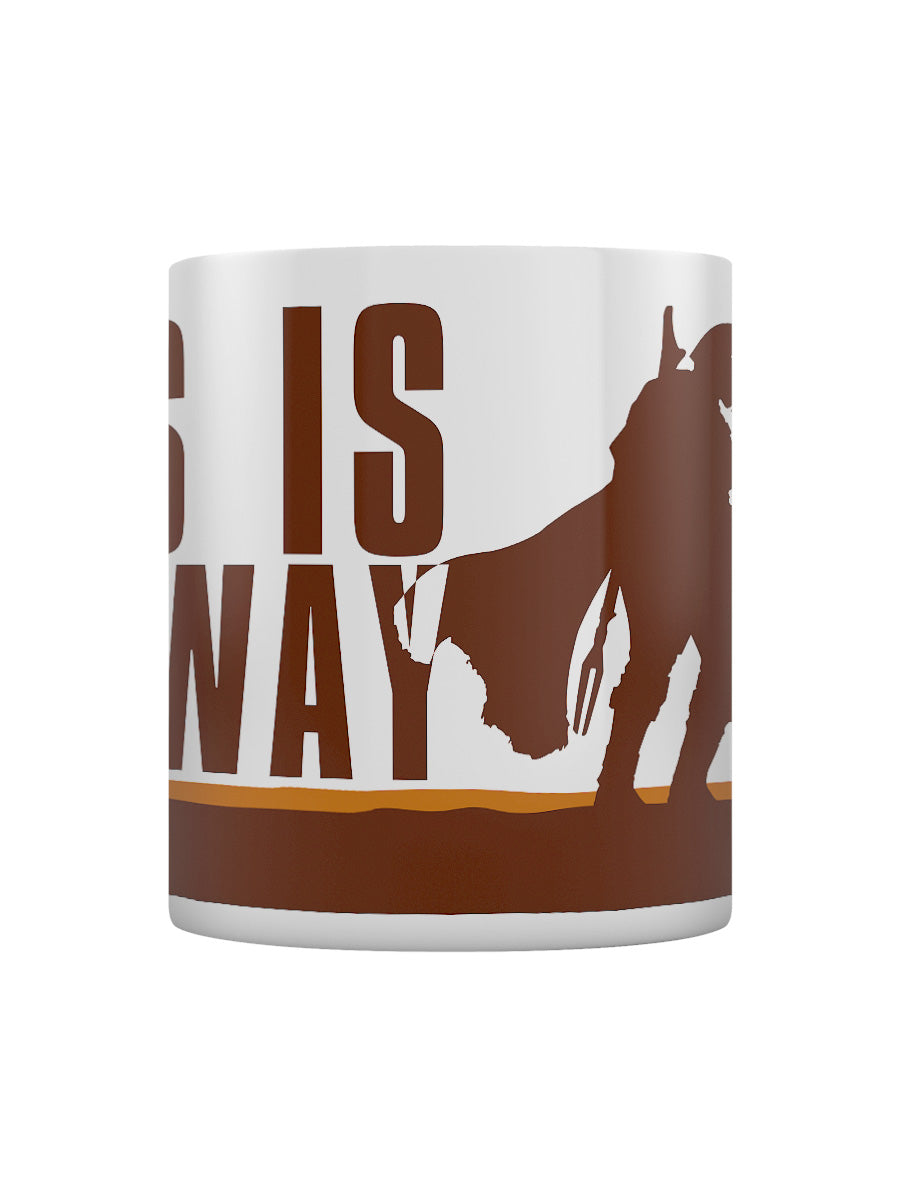 Star Wars: The Mandalorian (This is the Way) Coffee Mug