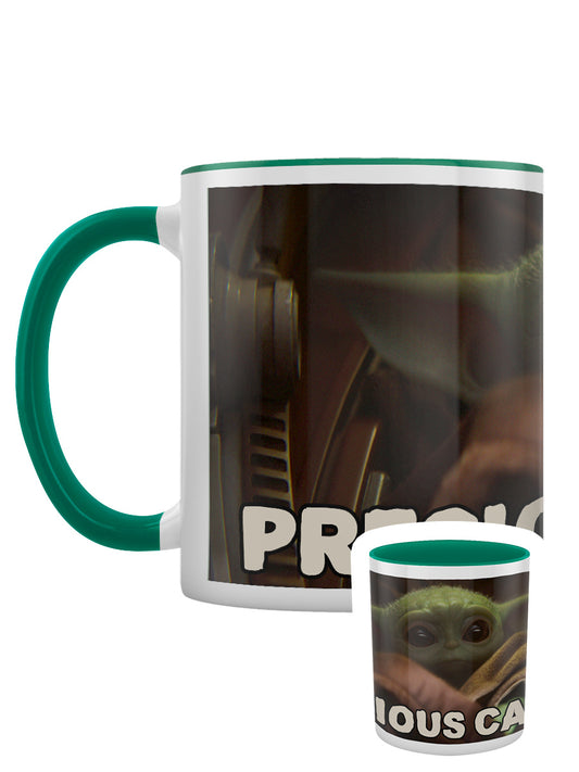 Star Wars: The Mandalorian (Precious Cargo) Green Coloured Inner Mug