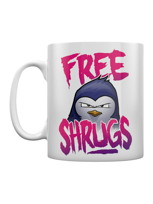 Psycho Penguin Free Shrugs Mug