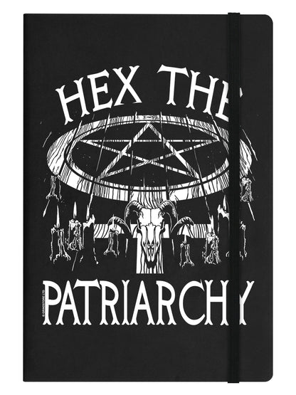 Hex The Patriarchy Black A5 Hard Cover Notebook