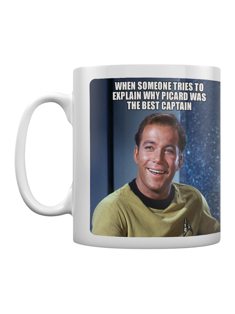 Star Trek (Kirk Laughing) Coffee Mug