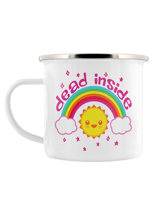 Dead Inside Enamel Mug