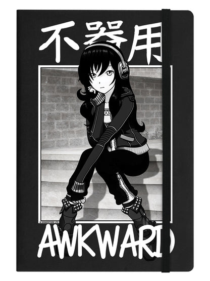 Tokyo Spirit Awkward Black A5 Hard Cover Notebook