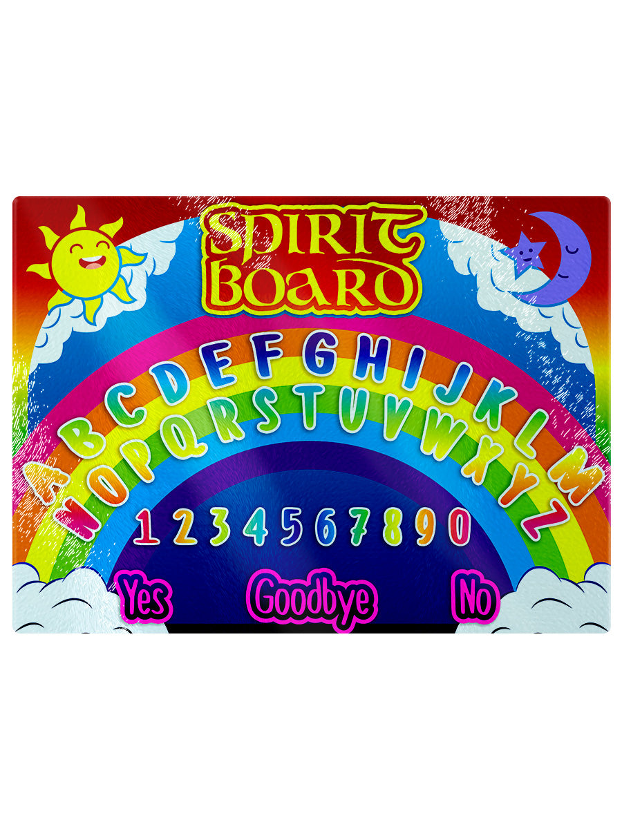 Psychedelic Spirit Board Glass Chopping Board