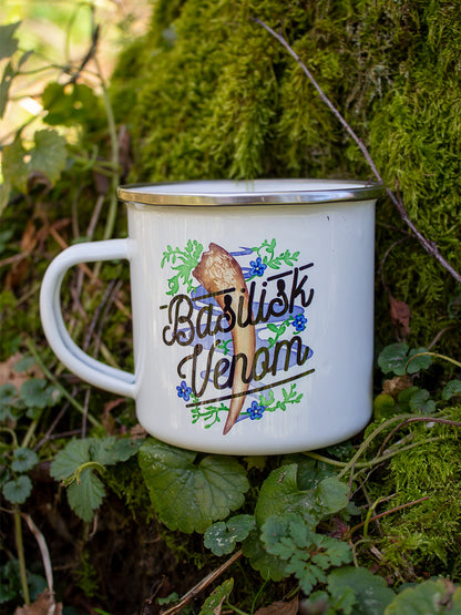 Deadly Detox Basilisk Venom Enamel Mug