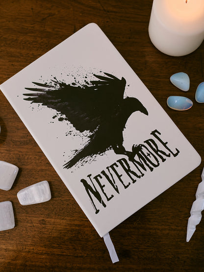 Nevermore Cream A5 Hard Cover Notebook