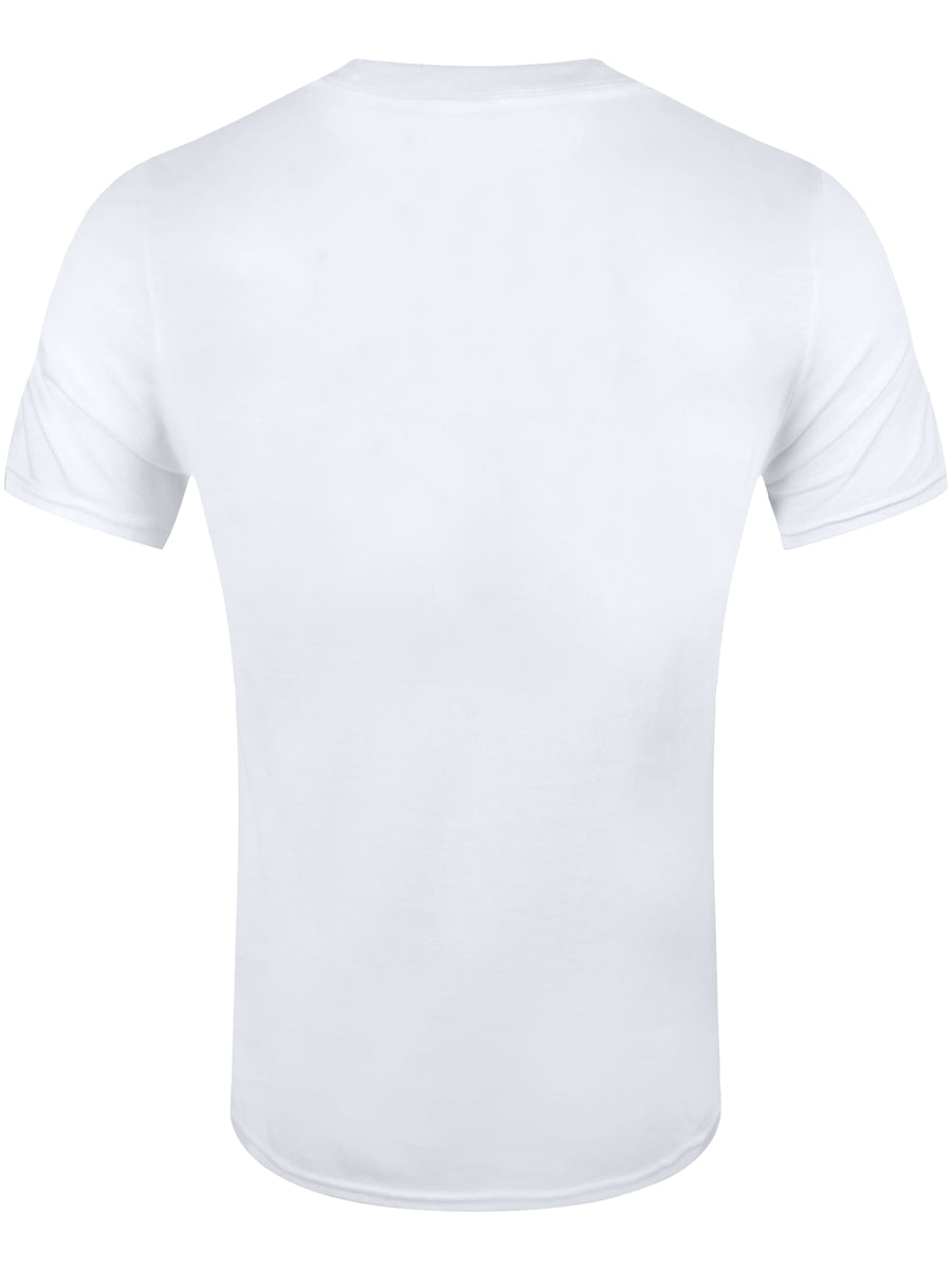Billie Eilish Airbrush Photo Men's White T-Shirt