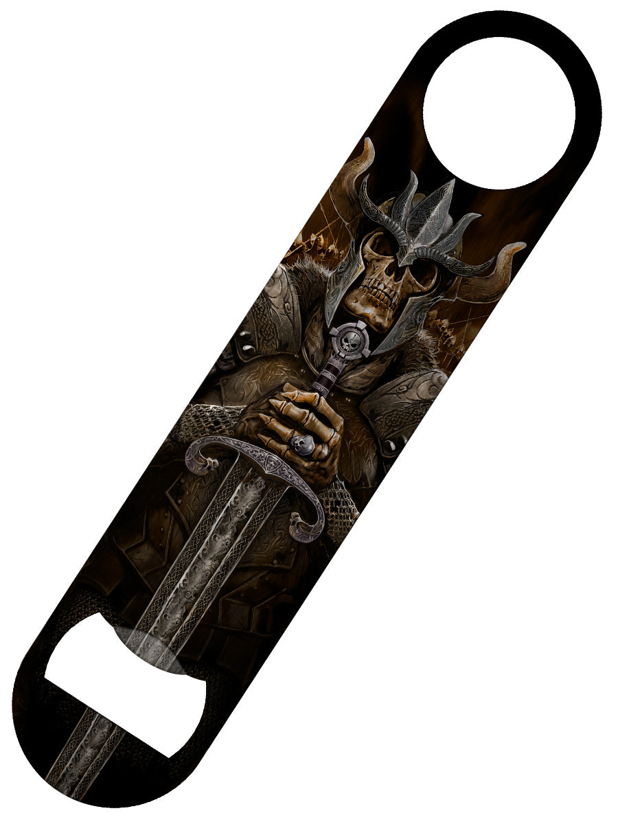 Spiral Viking Warrior Bar Blade Bottle Opener