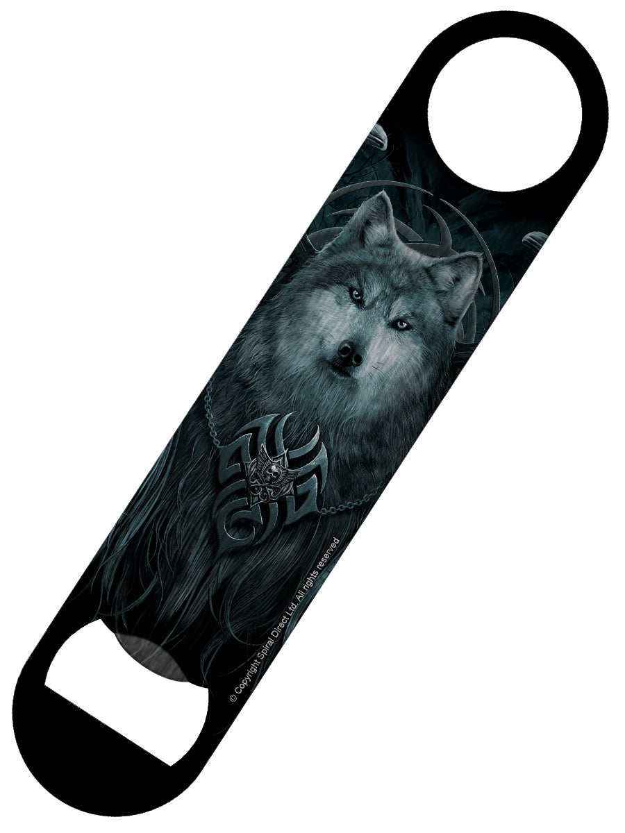 Spiral Wolf Spirit Bar Blade Bottle Opener