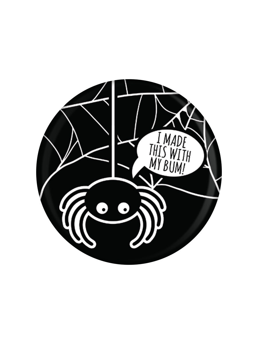 Cheeky Spider Badge