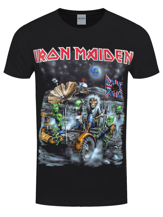 Iron Maiden Knebworth Moonbuggy Men's Black T-Shirt